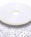 30 Piece Backyard Boss Nylon Flat Washers 1 1/4 Outer Diameter By 1 16 Inch Thick White Bulk Pack for assembly.