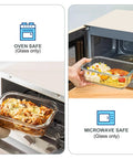 10 Pack Glass Food Storage Containers With Lids For Meal Prep Airtight And Leakproof Keeps Leftovers Fresh Glass Lunch Boxes Oven Microwave Safe