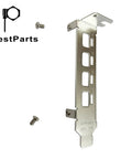 Low Profile Short Gpu Bracket Replacement Compatible With Quadro K1200 Nvs510 P400 P600 P620 P1000 T600 T1000 heavy steel mount with screws