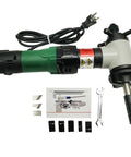 Top Tier Electric Inner Swelling Pipe Beveling Machine With 1200W Motor, cutting tool, accessories, user manual for precise pipe beveling.