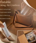 Heavy Duty Air Pillows For Shipping And Moving, 200 Pack Void Fillers With Hand Pump protecting items in bag and shoes