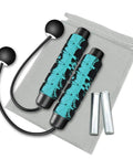 Weighted Cordless Jump Rope For Fitness No Tangle Ropeless Rope For Crossfit Boxing MMA WOD Training High Speed Skipping In Narrow Space