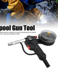 Spool Gun For Mig Welder Heavy Duty Workhorse 200A Air Cooled Welding Accessory With Closed Spool Box