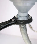 Heavy Duty Locking Pliers Set With CR-V Steel Three Piece Kit built tough gripping a pipe joint for twisting and turning