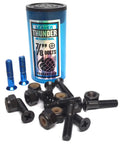 Dope Seven Eighths Inch Blue Phillips Skateboard Hardware Set Single Pack with screws nuts washers for trucks and decks