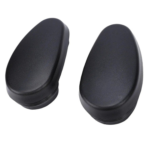 Upgrade Your Ride With Stylish Replacement Side Steps End Cap Kit For Ford 1500 2500 3500 Easy Install Side Entry Step Guards That Dodge Dirt And Look Cool. black molded polymer side step end cap kit, pair