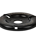 TurboPlane Carbide Woodworking Blade for Angle Grinders, 4 Inch Disc Attachment, 100mm Shaping Tool shown at side angle