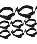 Eight Pack Lawn Spike Laces For Grass Spiked Shoes Straps Garden Aerator Shoes Nylon Laces Adjustable For Easy Yard Aeration