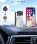 Heavy Duty NACS To J1772 Charging Adapter For Tesla Walls Tops Out At 80 Amp Smooth Charge Sessions Portable EV Converter size shown next to phone.