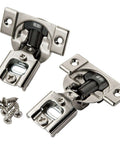 Compact Half Inch Soft Close Overlay Hinge Blumotion For Face Frame Cabinets With 3 Way In Out Cam Adjustment Screw On Mount