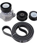 Mercedes Belt Tensioner And Serpentine Belt Idler Pulley Kit For C230 C280 C300 C350 CL550 CLK350 CLK550 CLS550 E350 E550