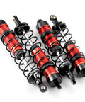 Beefy Front And Rear Adjustable RC Car Shocks Set For 1/8 Scale Fits Arrma Typhoon 6S Redcat FS ZD Racing Buggy Truggy Replacement Parts Aluminum Dampers Easy Install Durable Performance