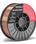0.030 Inch 33 Pound MIG Welding Wire For Carbon Steel On ABS Spool ER70S6 Grade Mild Steel Wire With Higher Manganese