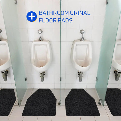 30 Pack Non Slip Urinal Mats For Men Highly Absorbent Urinal Floor Pads For Commercial Restrooms Waterproof Bathroom Floor Mats For Mens Restroom Black.