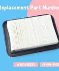 2 Pack W107418351 Filter Replacement For Makita VC4210 Dust Extractor, Works With Milwaukee 8960-20 And Mirka DE-1230-PC