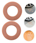 120 Pcs Metal Welding Washers Round Iron Dent Repair Kit For Auto Body Paintless Dent Removal DIY Dent Puller Discs And Welding Ring Washers Heavy Duty Pro Grade Car Body Repair Tool Set For Quick Flexible Dent Fix, rose gold washers