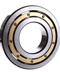 Radial Deep Groove Ball Bearing 6321-M-C3 C3 Clearance 105Mm Bore 225Mm Dia 49Mm Width close-up showing precision engineering for motor applications.