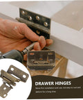 4 Pack Self Closing Cabinet Hinges With Soft Close For Kitchen Cupboards And Cabinet Doors Antique Bronze Finish installation