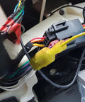 T Tap Wire Connectors Kit For Car Audio And Speaker Wiring, Quick Splice Self Stripping Terminals in automotive setup