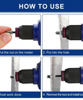 Step-by-step guide for 50 Piece Rivet Nuts Set 1/4-20 Stainless Steel Flat Head Threaded Inserts With Knurled Body usage