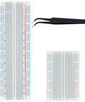 Massive UNO R3 Compatible Electronics Component Kit breadboards and tweezers for DIY projects.