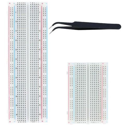 Massive UNO R3 Compatible Electronics Component Kit breadboards and tweezers for DIY projects.