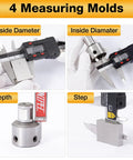 4 measuring modes with 6 Inch Stainless Steel Digital Caliper With Large LCD Display Effortless Inch And Metric Conversion Vernier Micrometer Precision Gauge