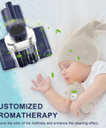 Mattress Vacuum Cleaner With UV C Light And Ultrasonic Tech Hyper Helix Motor Delivers Beast Mode Suction near sleeping baby