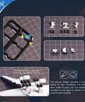 1/400 KLM 747 Model Plane - 6 Inch Display Ready With Prebuilt Landing Gear, Resin Fuselage, Die-Cast Tail And Belly