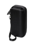 CaseSack Case for Magpie The First Bilateral Laser Measurement Tool - Magpie VH-80, black semi-hard carrying case with strap.
