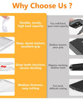Comparison of flexible and sturdy Clear Flexible Plastic Shim Kit 12pc For Home Improvement with competitor products