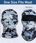 Camouflage 16 Pack Balaclava Masks For Men And Women Full Face Cover Sun Protection UV Balaclava Mask For Outdoor Sports