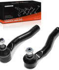 Toyota Corolla Front Outer Tie Rod End Replacement Pair For 2003 2008 Models With Easy Install OE Fitment And Premium Steering Linkage Durable Steel Construction And Drop In Ready To Install. front outer tie rod ends, black steel, with box