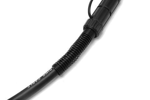 Heavy Duty 15 Foot 100 Amp MIG Welding Gun Stinger Replacement For Lincoln Magnum 100L K5305, cable section close-up