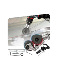 Pro Grade Workhorse Electric Drill Plate Cutter With Dual Wheel Metal Nibbler Attachment, sheet metal cutter tool with drill, cutting aluminum