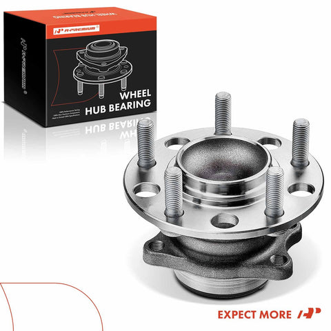 Rear Wheel Bearing Hub Assembly 5-Lug Compatible For Mitsubishi Outlander 2011-2012, Outlander Sport 2011-2012, Lancer 2008-2017