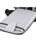 Open Urban Access 13 Side Loading Camera Backpack showing 13 inch laptop pocket with soft padding.