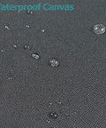 Close-up of waterproof canvas fabric for Outdoor Replacement Swing Seat Cover For Patio Swing And Bench Heavy Duty Canvas Waterproof Chair Cushion Replacement Easy Install Weather Resistant Garden Swing 54 Inch Long.