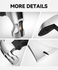 Close-up of hammer and pry bar set showing chrome plated steel and ergonomic grip, part of Hammer And Pry Bar Set With Non Slip Fiberglass Handle For Pro Grade Multipurpose Durable Repair And Home Improvement Tools Ergonomic Grip Heat Treated Steel Chrome Plated For Corrosion Resistance.