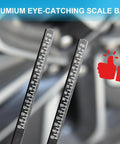 Two side-by-side tire pressure gauges with aluminum scale plates, 10–150 PSI, front view