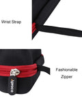 Tough As Nails Protective Travel Case For Twist 2.0 Rechargeable 4V Cordless Screwdriver close-up of zipper and wrist strap detail.