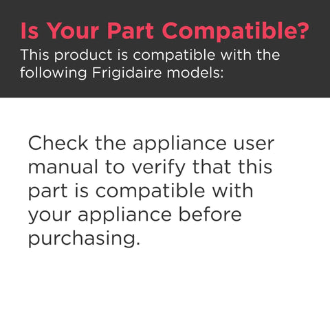 Compatibility notice for Thermostat Replacement For Electric Ranges And Stoves Model 318578506 Delivers Precise Temperature Control