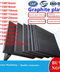 Stack of graphite plates with varying sizes, high temperature resistant material, labeled as conductive and for anode electrolysis use.