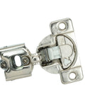 Grass TEC 864 Cabinet Hinge 108 Degree Soft Close One Quarter Inch Overlay Three Way Adjustment Screw On Wrap Around Mount 45mm Hole Pattern