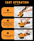 Instructions for Ultra Lightweight Tile Vibration Tool With Suction Cup 2.3 Lb Workhorse, emphasizing easy operation.