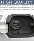 Mercedes Benz Gas Cap Replacement 2214700605 installed in gas tank, showing high quality materials and fit for various models.