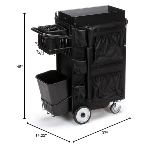 Heavy Duty Rolling Utility Cart With Four Drawers For Trades And Warehouses Snag Everything Inside Roll On Smooth Casters Portable Shop Organizer built for efficient tool organization with dimensions 45" x 14.25" x 37".