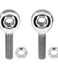 XM6 And XML6 Heavy Duty Durable Joint Rod Ends Kit 3/8 Inch Bore, left and right hand male threads with jam nuts