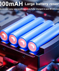 4000mAh battery pack for Zero Drama Automatic Electric Strapping Machine For Pp Pet Strap Coils featuring efficient charging.