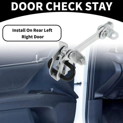 Fiat Siena Palio MK1 Door Hinges Set With Soft-Close Dampers Rear Left Right Door Check Stopper 1996-2016